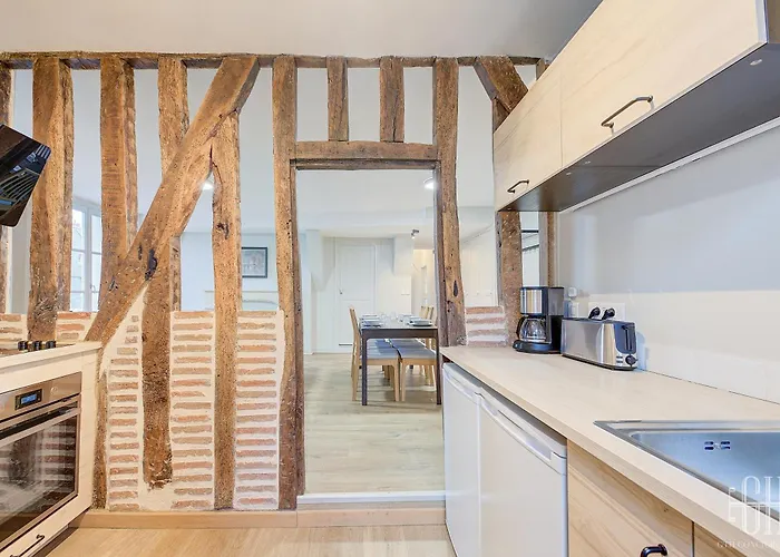 Apartamento Le Jacobin - Saint Gatien- Bibliotheque